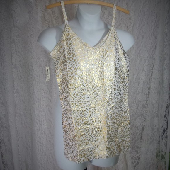 a.n.a | Tops | Gold Ana Long Sleeve Shirt